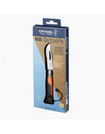 COLTELLO OUTDOOR OPINEL CON FISCHETTO...