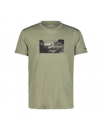 T-SHIRT ADVENTURE CMP UOMO 30T5057