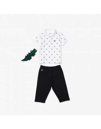 COMPLETO LACOSTE BABY COTONE BIO CON...